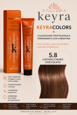 Keyra Keyracolors – 5.8 Castano Chiaro Cioccolato 100 Ml