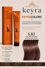 Keyra Keyracolors – 5.82 Castano Chiaro Cioccolato Irisè 100 Ml