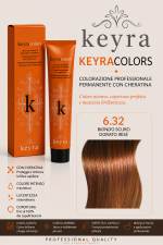 Keyra Keyracolors – 6.32 Biondo Scuro Dorato Irisè 100 Ml