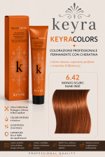 Keyra Keyracolors – 6.42 Biondo Scuro Rame Irisè 100 Ml