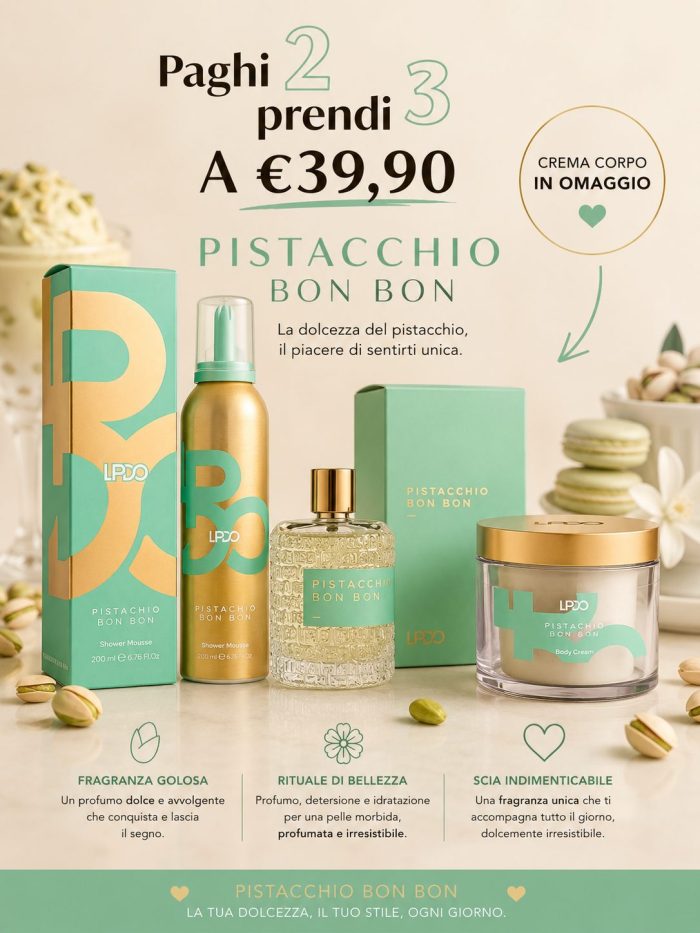 Pistachio Bon Bon Body Cream 200Ml - immagine 3