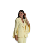 Giacca Con Maniche A Tulipano Giallo - immagine 3