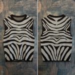 Top Animalier Luminescente - Taglia S